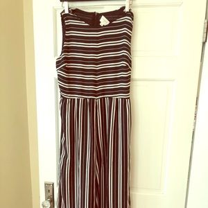 Everly Striped Jumpsuit